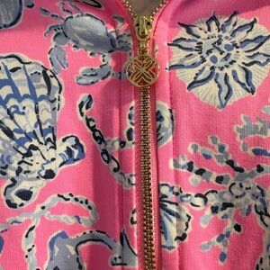 Lilly Pulitzer Pink and Blue Patterned Top